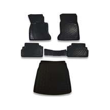 Bmw 5 Serisi E60 Sedan 2003-2009 Paspas ve Bagaj Havuzu Seti Siyah