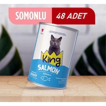 Somonlu Yetişkin Kedi Konservesi 400 Gr 48 Adet