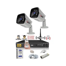Ids - 2 Kameralı 1080P Fullhd 5Mp Sony Lensli Kamera Seti - 2027