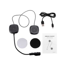 Motosiklet Kask Entegre Kulaklığı - Akıllı Gürültü Engelleme Bluetooth 5.0 - Kablosuz Müzik Ve Konuşma - Siyah