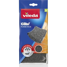 Vileda Glitzi Power Inox Pad Bulaşık Teli 2 Adet