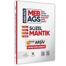 Meb-ags Sözel Mantık Kara Kutu Ösym Çıkmış Soru Havuzu Bankası Ko