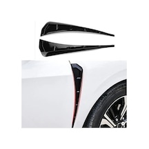 Honda Civic Fc5 Piano Black Çamurluk Venti Izgarası Abs 2 Adet