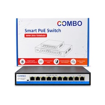 Combo P-82m 120w 10/100 Mbps 8 Port Metal Kasa Poe Switch