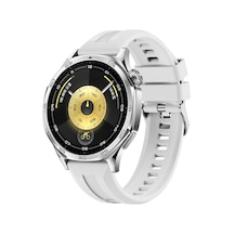Huawei Gt2 46mm Nvth Krd-148 22mm Silikon Kordon - Beyaz