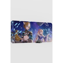 Gorou Genshin Impact Anime Oyuncu V1 - 90x40 Xxl Gaming Mouse Pad Fare Altlığı