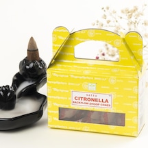 Satya Citronella Aromalı Geri Akışlı Şelale Tütsü