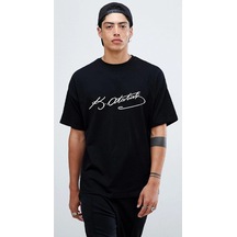 Atatürk İmza Oversize T-shirt Beyaz