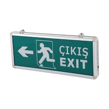 Cata Ct-9170 3 Watt Acil Çıkış Exıt Levhası Sola Ledli Şarjlı-14130