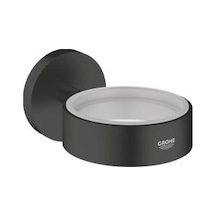 Grohe Essentials Cam Tutacak Mat Siyah - 1024662430 Krom