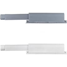 Mıknatıslı Kapak Itici Bas Aç Kalın Tip 80 Mm Gri