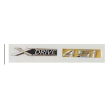 X Drive 45i Krom Bagaj Yazısı 3a 3d 3abs