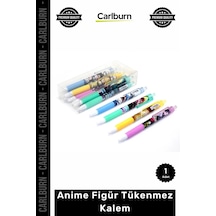 Özel Üretim Anime Severler Koleksiyonluk Model 3 Okul Ofis Kırtasiye Şık Anime Figür Tükenmez Kalem
