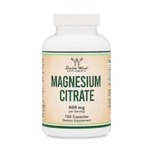 Double Wood Magnezyum Sitrate - 400 Mg 180 Kapsül