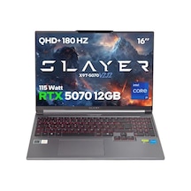 Game Garaj Slayer-X9T-5070-V2.12-C2 i9-14900HX 32 GB 1 TB SSD RTX5070 16" Free Dos Dizüstü Bilgisayar