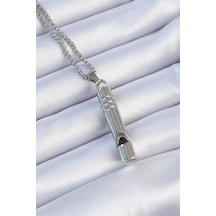 Mey İthalat Acil Durum Düdüğü 316l Çelik Kararma Yapmaz Yüksek Desibel Kolye Unisex - Özel Seri Meyeb64340c05483529cf0c0d9b8a Gümüş