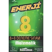 Palme Yayıncılık 8. Sınıf LGS Matematik Enerji 8+8 Deneme