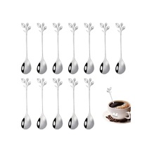 12 Parçalı Kahve Kaşığı, Bıçaklı Paslanmaz Çelik Kahve Kaşığı, Yaprak Saplı Kaşık, Paslanmaz Çelik Çay Kaşığı, Paslanmaz Çelik Çay Kaşığı Çatal Bıçak Takımı