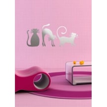 M3 Decorium 3 Kedi Dekoratif Ayna