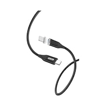 Go Des UC-505 Magnetik Lightning PD Kablo 3A Mıknatıslı Şarj Kablosu 180 CM Data Kablo Siyah ZORE-258868