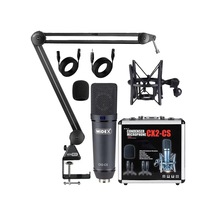 Midex Cx2-q Pro Set Üst Seviye Condenser Stüdyo Ses Kayıt Mikrofonu Standı Seti