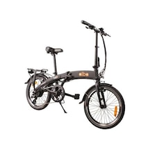 Alba Fold 2 Std Elektrikli Katlanır Bisiklet Led Gösterge, 7.8ah Batarya Siyah E-bike Siyah