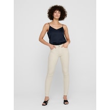 Only Kadın Pantolon 15218655 Ekru