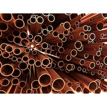 Hırdavaterbabı Bakir Boru Boy Diş Çap 8 Mm Iç Çap 6 Mm 1 Mt
