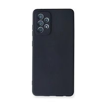Galaxy A72 Kılıf Nano İçi Kadife Silikon - Lacivert
