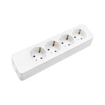 Seldur 4'lü Topraklı Çocuk Korumalı Priz Klemensli Klemensli