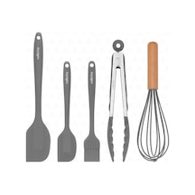 Ayrex Valletta Vlt1132 Fugazi 5'li Spatula Set Gri Diğer