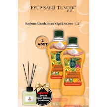 Eyüp Sabri Tuncer X2 Bodrum Mandalinası Köpük Sabun 1,5 L Kavun Koku Hediye