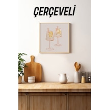Ahşap Çerçeveli Mdf Kare Tek Tablo Kendi Tablo Setinizi Oluşturacağınız Liste Mutfak04 32 X 32 Çerçeveli Tx1113