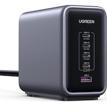 Ugreen Usb C Şarj Cihazı, Nexode 300w Şarj Cihazı Pd 3.1 Gan Güç Kaynağı 5 Bağlantı Noktası Pps, Macbook Serisiyle Uyumlu, Surface Book, İphone 17 Pro Max, 16
