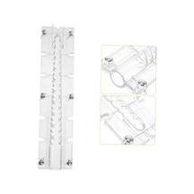 Poli Karbon Mum Kalıbı Şamdanlık Uzun Burgulu 31 Cm