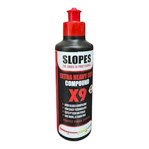 Slopes X9 Agresif Çizik Çıkarıcı Pasta 250ml.