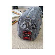 Owl Bag Witcher - Gerald Desenli Charmlı Acrylic Anahtarlık Çanta Süsü Mıx