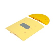 İleri Trafik Kedi Gözlü Hız Kesici Kapağı Yol Kasisi 50 x 25 x 4.5 CM Siyah - 12113 YK K SYH