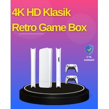Astraltech Hdmı Çıkışlı Kablosuz 2 Kollu 4k Retro Oyun Kutusu