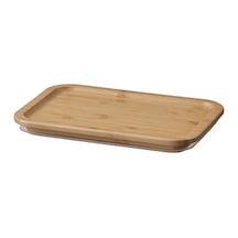 Ikea 365+ Bambu Kavanoz Kapağı 21 X 15 Cm Kahverengi