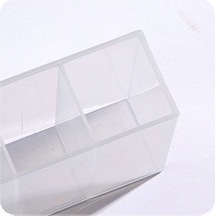 Springsun Küçük Duvar Tipi Şeffaf 3 Bölmeli, Delme Yok Özlü Ahşap Şekerleme Kutusu, Banyo Ve Ev İçin Çeşitli Malzemeleri Saklama Kutusu Diğer