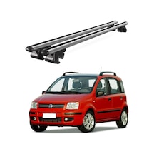 Venüs Fiat Panda 2003-2012 Uyumlu Gri Ara Atkı Port Bagaj Tavan Barı