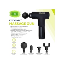 Dynamic Massage Gun Kablosuz Masaj Tabancası Siyah