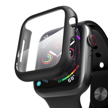 Microsonic iOS Uyumlu Watch 6 44Mm Kılıf Matte Slim Siyah