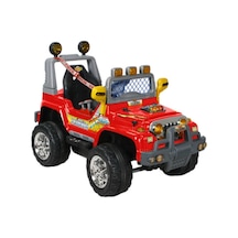 Aliş Kids Aliş Magnum Jeep 503 12 Volt Turbo Akülü Araba Kırmızı