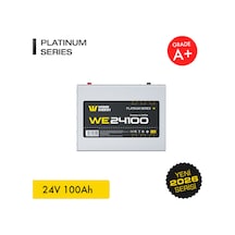 Werer Energy 24V 100Ah LiFePO4 Platinum Series Bluetooth'lu Lityum Demir Fosfat Akü