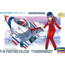 Hasegawa Th14 60124 F-16 Fighting Falcon Thunderbirds, Eggplane Serisi Plastik Model Kiti-49005