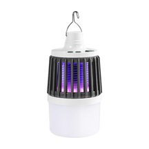 Powermaster Mx-858 Usb'li Sinek Öldürücü Özellikli 3 Modlu Şarjlı Kamp Feneri Siyah