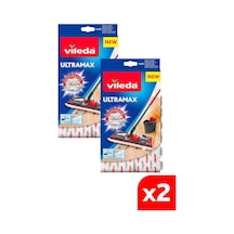 Vileda 2 Paket Ultramax Mikrofiber Yedek Mop Pkt-h-ultramat Yedek2li