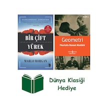 Bir Çift Yürek + Geometri + Dünya Klasiği Hediye